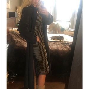 Gallery full length trench coat